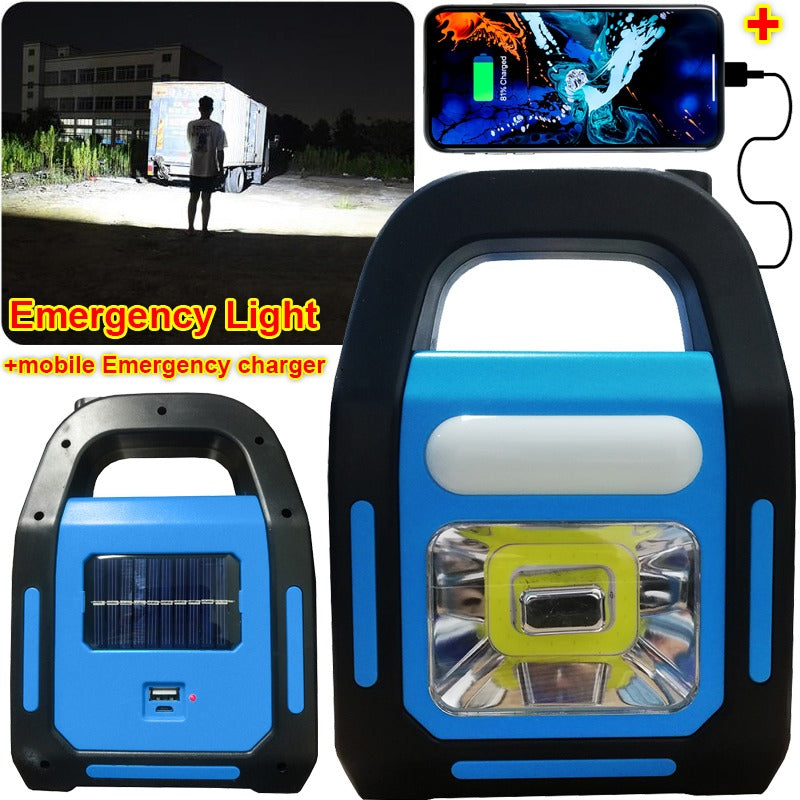 HurryBolt Rechargeable LED Work Light – 3-in-1 Portable Emergency & Camping Light (HB-9707A-1)