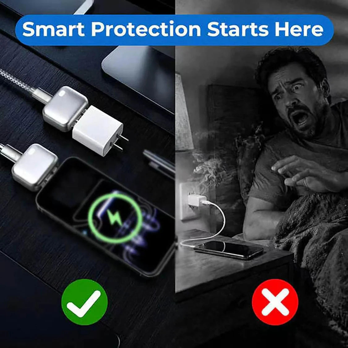 PopGuard™ 140W Automatic Charging Disconnector (USB-C) – Silver