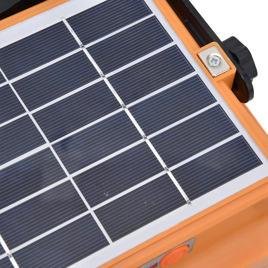 Portable 300W LED Work Light – 5000LM Solar & USB Rechargeable Flood Light
