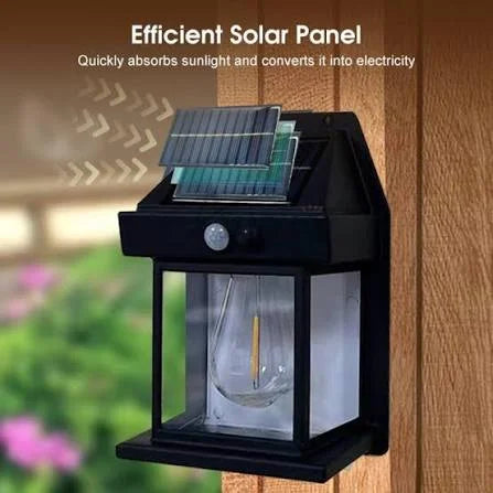 Solar Wall Lamp  – Outdoor Solar Motion Sensor Wall Light (Waterproof)