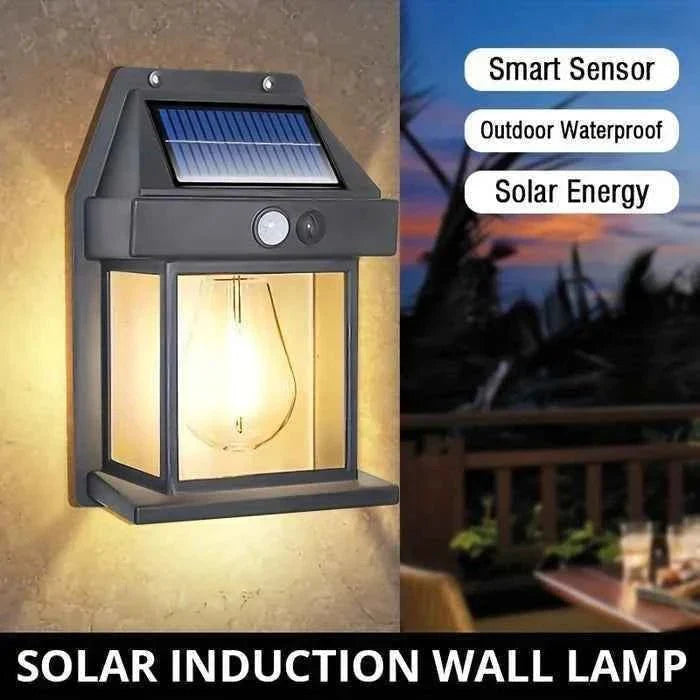 Solar Wall Lamp  – Outdoor Solar Motion Sensor Wall Light (Waterproof)