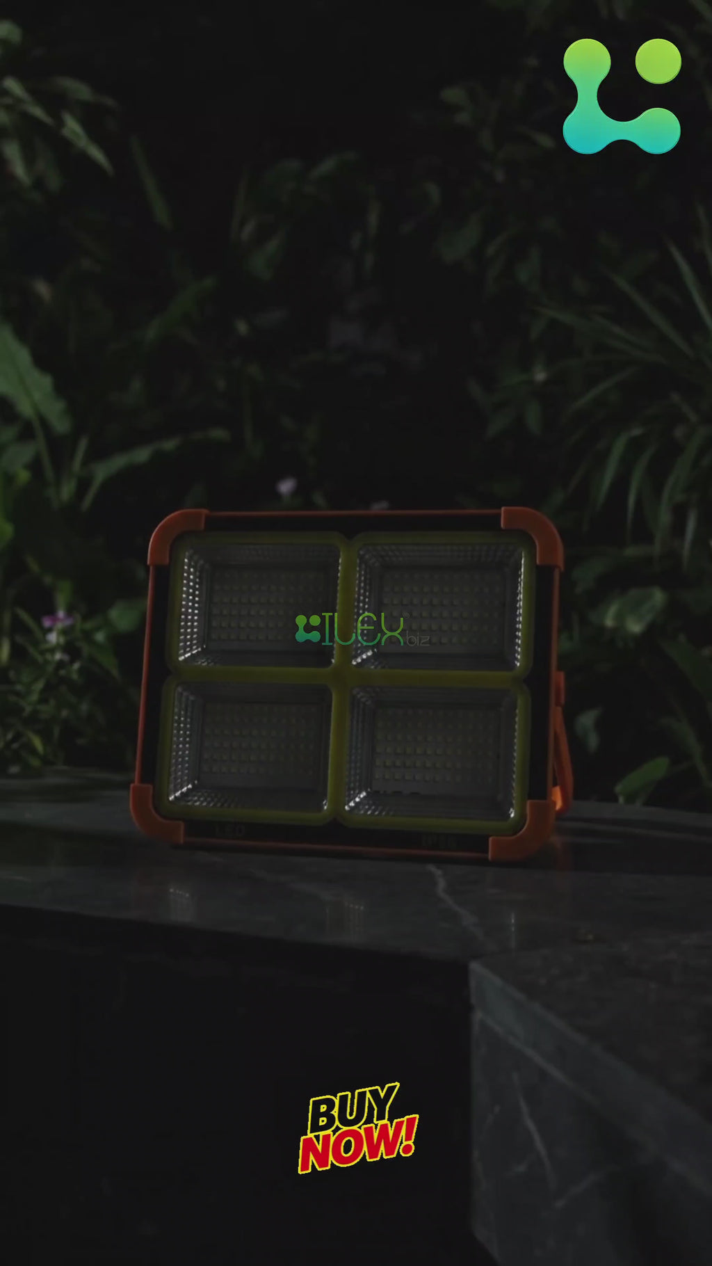 Solar LED Light Portable Waterproof Street Lamp – Outdoor Emergency Light