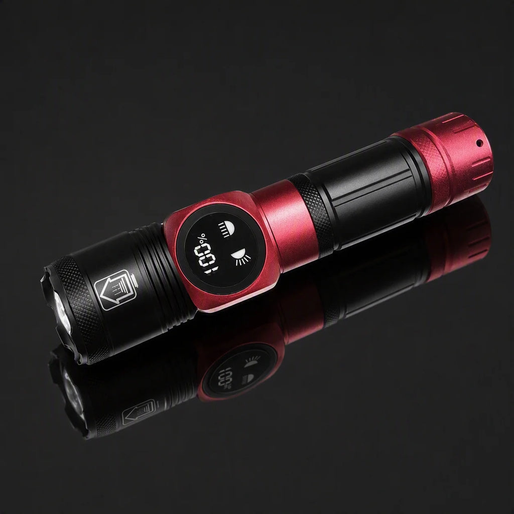 XA-B606 Rechargeable Aluminum Alloy Strong Light Flashlight